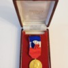 Médaille d'honneur du travail - 30 ans - 1981 - Signée par Alfred Borrel - boîte ouverte