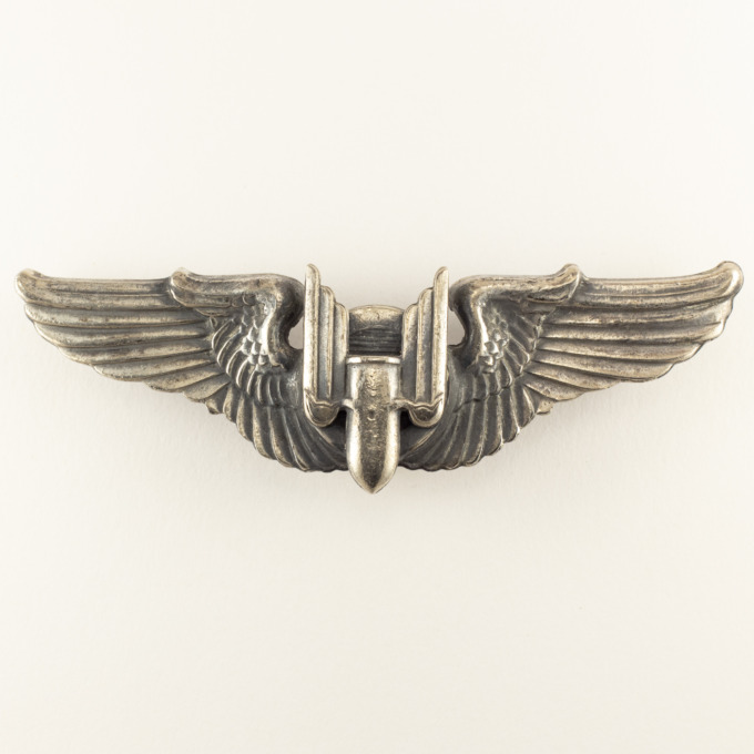 Aerial gunner badge 39-45 US Army Air Forces WW2 - Aerial gunner badge - obverse 2