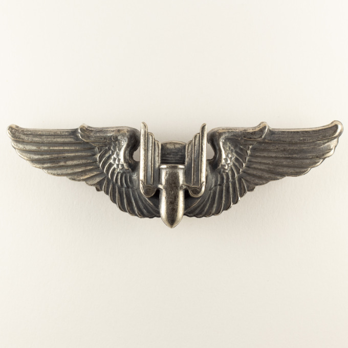 Aerial gunner badge 39-45 US Army Air Forces WW2 - Aerial gunner badge - obverse
