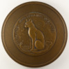 Médaille animalière - Chat - Égypte antique - Signée par Jean Joachim – Image 2