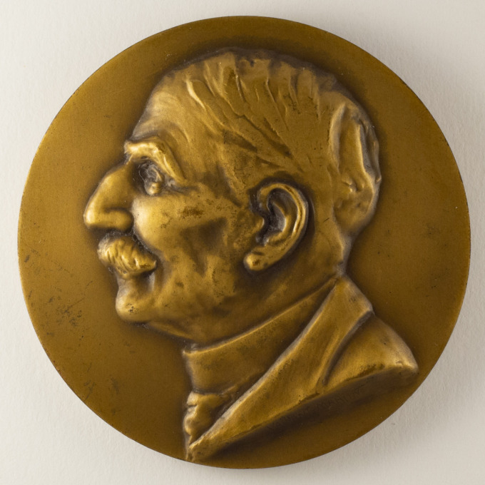 Émile Schribaux Medal - Agronomist - Plant improvement - by Vaillant-Martin - obverse