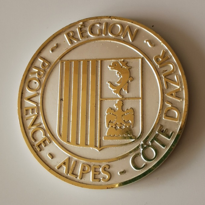 Médaille PACA récente - avers