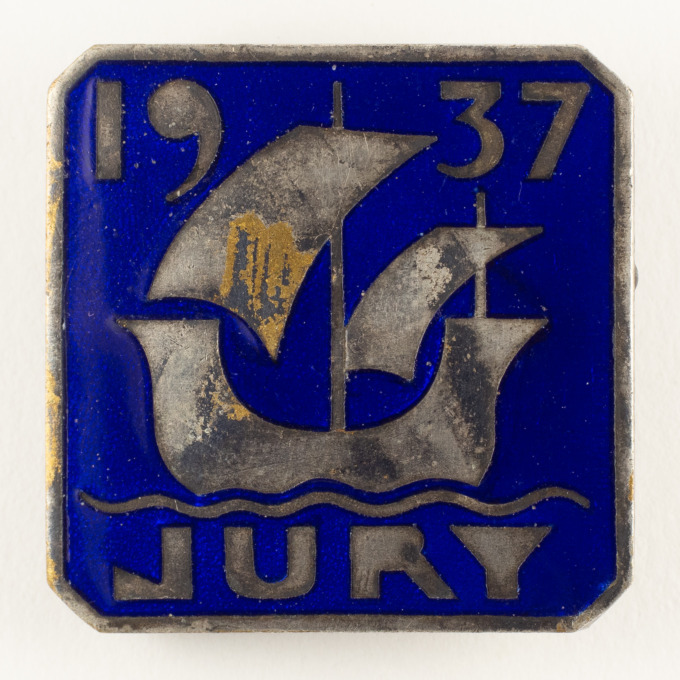 Insigne de Jury - Exposition universelle de Paris 1937 - Jean Serrière - avers