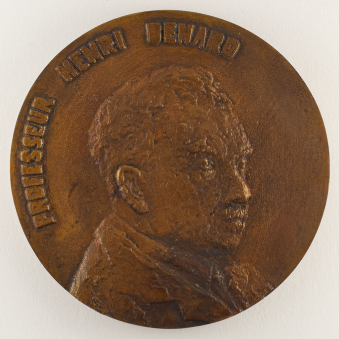 Professor Henri Bénard Medal - Physicist - Bénard Cells - obverse