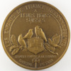 Children of France - Switzerland Medal - Marshal Pétain - signed Georges Guiraud - reverse
