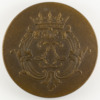 Médaille Louvre des antiquaires - Monogramme royal - signée par Félix Rasumny - revers