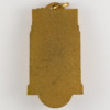 Sports award medal - gymnastics - reverse