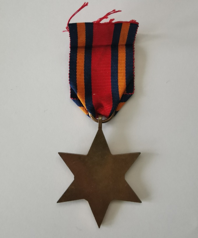 Étoile de Birmanie - 2e guerre mondiale - Royaume-Uni - WW2 Burma star - revers