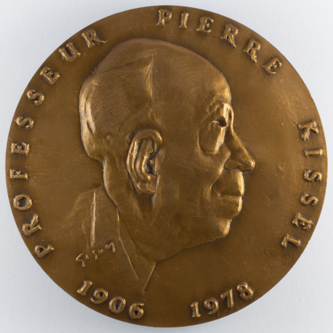 Professor Pierre Kissel Medal - Nancy - Neurologist - obverse