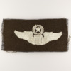Brevet pilote commandant senior - USAAF WW2 - Senior command pilot cloth wings - avers
