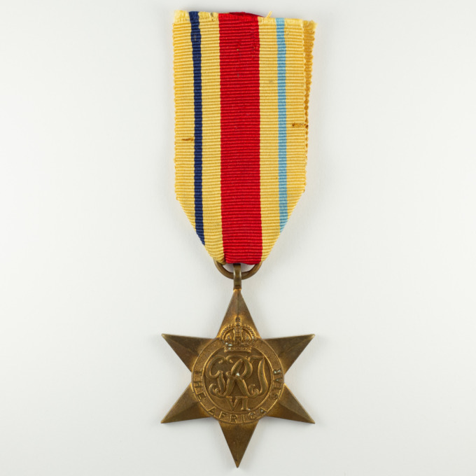 Africa Star - World War II - UK - WW2 Africa star - obverse