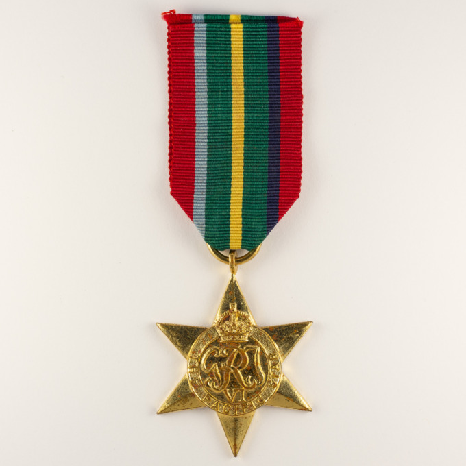 Étoile du Pacifique - 2e guerre mondiale - Royaume-Uni - WW2 Pacific star - avers