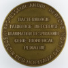 Professor André Bertoye Medal - Lyon - signed by Paul Penin - reverse