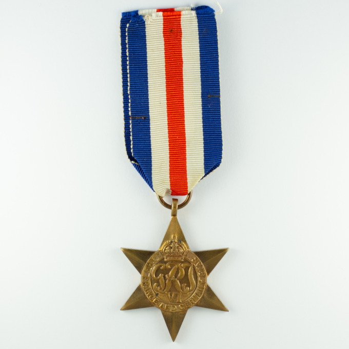 Étoile de France et d'Allemagne - WW2 - Royaume-Uni - France & Germany star - avers