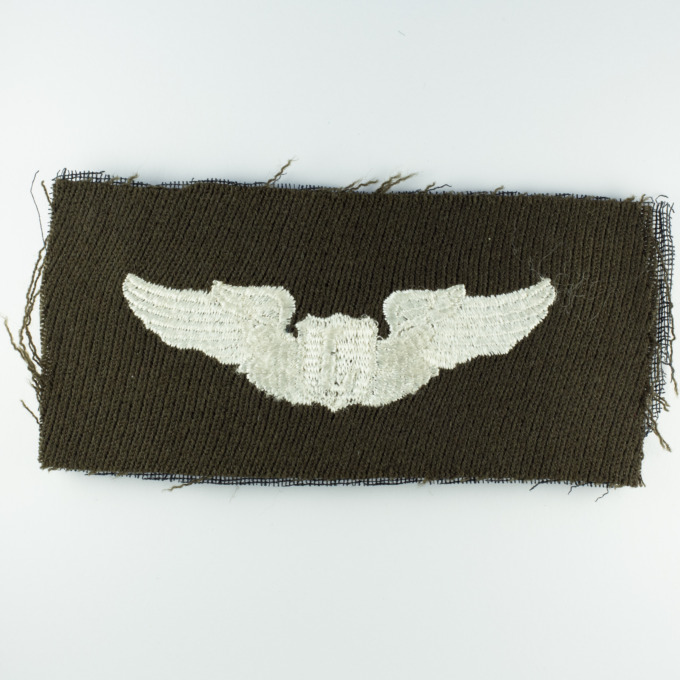 Insigne pilote de liaison - US Army Air Forces - Liaison pilot cloth wings - avers