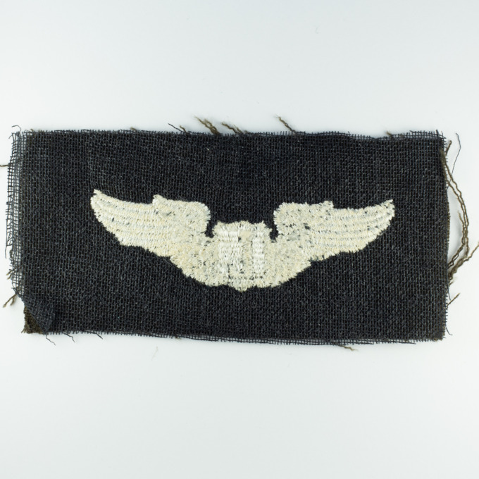 Insigne pilote de liaison - US Army Air Forces - Liaison pilot cloth wings - revers