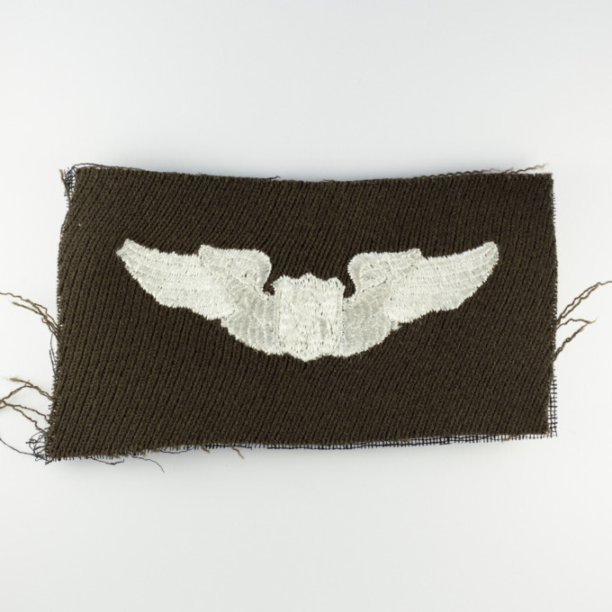 Insigne pilote de service - US Army Air Forces - Service pilot cloth wings - avers