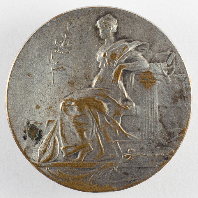 Médaille Concours de la mode illustrée - signée par Adolphe Rivet - avers