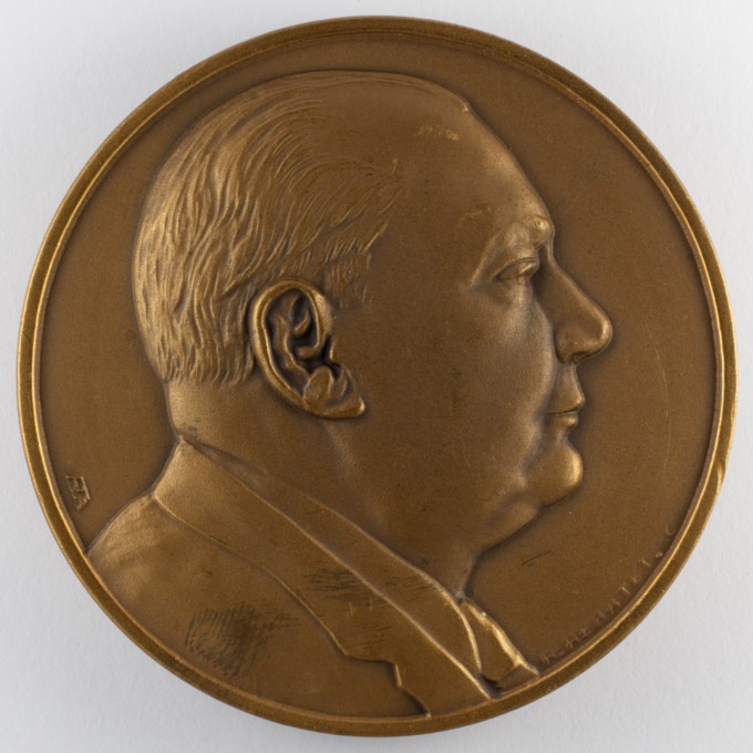 Dr Alexandre Garde Medal - Neurology - Antiquaille Lyon - by Robert Rebatet - obverse