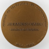 Médaille Dr Alexandre Garde - Neurologie - Antiquaille Lyon - par Robert Rebatet - revers