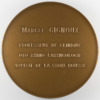 Médaille Professeur Marcel Gignoux - Oto-rhino-laryngologie - par Lagriffoul - revers