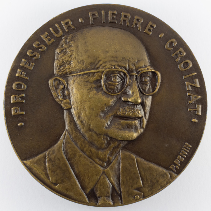 Professor Pierre Croizat Medal - Faculty of Medicine Lyon - by Paul Penin - obverse