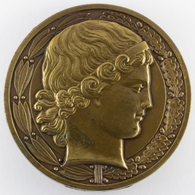 Médaille Salon artistique des Foyers Ruraux - avers