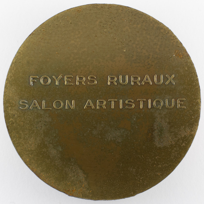 Médaille Salon artistique des Foyers Ruraux - revers