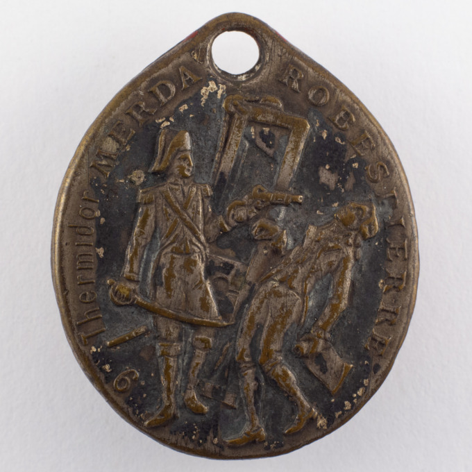 Médaille Chute de Robespierre - à la mémoire des victimes de la Terreur - avers