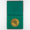 City of Nice Medal - coat of arms - in booklet case - open