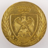 City of Nice Medal - coat of arms - in booklet case - reverse