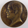 Médaille 50 ans Société de Médecine publique - Louis Pasteur - par G. Prud'homme - avers