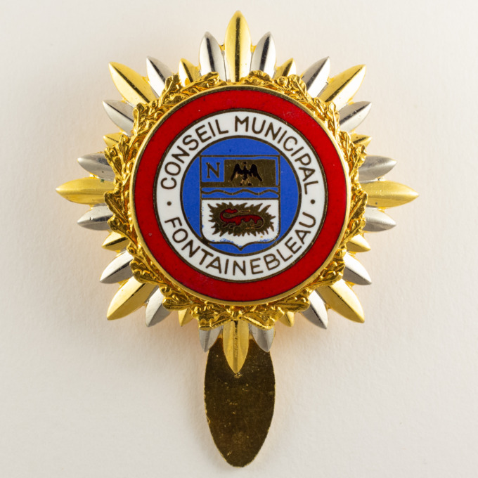 Fontainebleau City Council - Badge of office - obverse