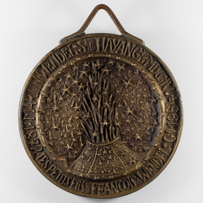 Médaille François de Wendel d'Hayange - Signée par Albert de Jaeger - revers