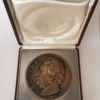 Médaille Johann Wolfgang von Goethe - Francfort - Signée par Adolf Jäger - boîte ouverte