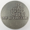 Médaille Ville de Marseille - Offert par Jean-Claude Gaudin - Signée par V.L. - revers