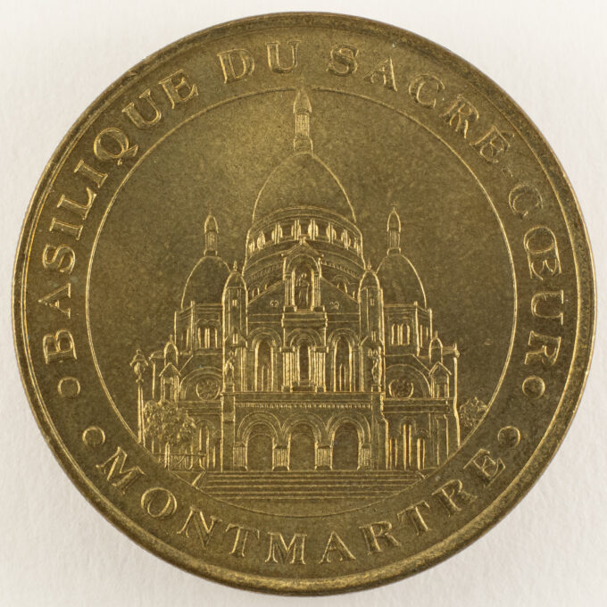 Médaille Basilique du Sacré-Cœur - Montmartre - 2002 - Médaille touristique - avers