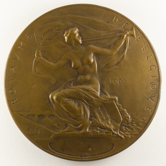 Médaille Exposition Universelle de Liège - 1905 - Signée par Paul Dubois - revers