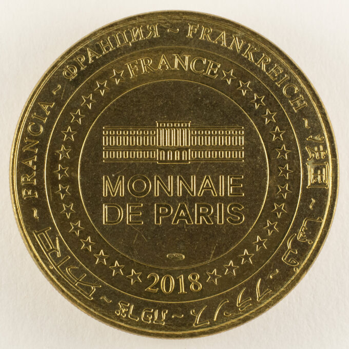 Médaille Les Catacombes de Paris - 2018 - Médaille touristique - revers